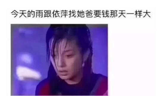 书桓依萍下雨是什么梗