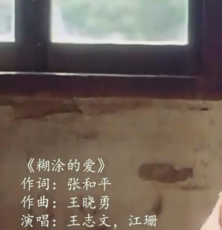 糊涂的爱是什么电视剧的主题曲