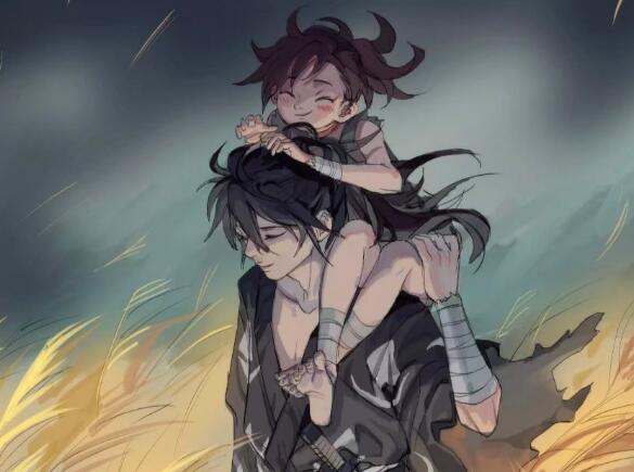 多罗罗和百鬼丸在一起了吗